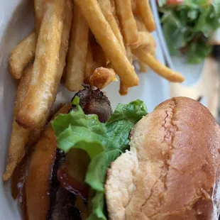 Bacon cheeseburger