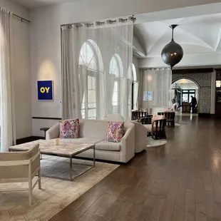 Hotel lobby