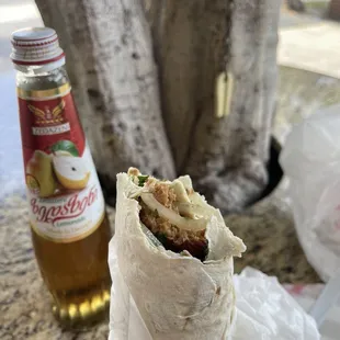 Beef Kabob Sandwich
