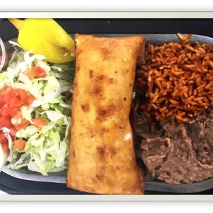 Chimichanga Platter