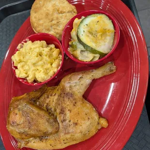 Hall chicken squash casserole Mac n cheese