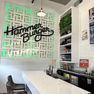 Bar area
