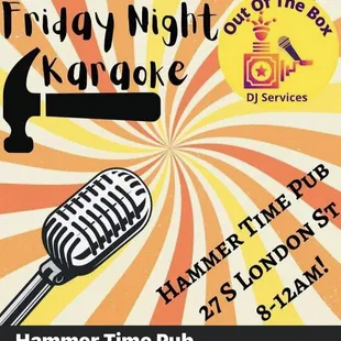 friday night karaoke