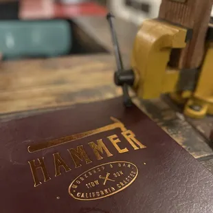 a close up of a manual
