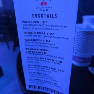 Cocktails