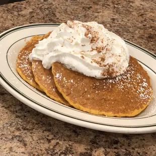Seasonal Pumpkin Spice Pancakes
