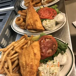 Haddock Sandwiches and Lobster Roll Special