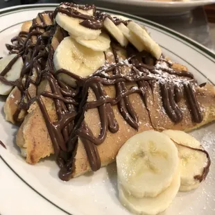 Banana Nutella French Toast