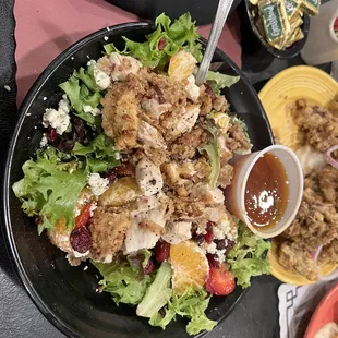 Pecan Crusted Chicken Salad