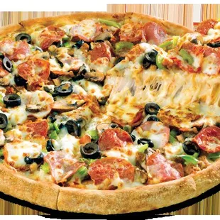 pizza, food