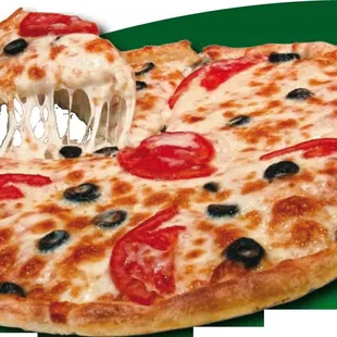 pizza, food