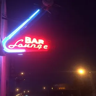 Outside the Hammond.
