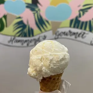 Lychee Cream Mini Cone