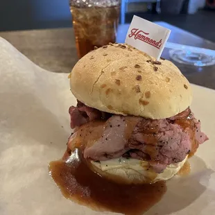 Prime Rib Sandwich