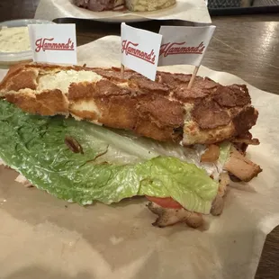 Chicken and Bacon sandwich