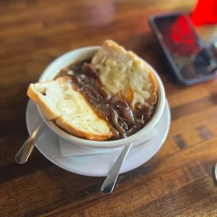 a bowl of soup