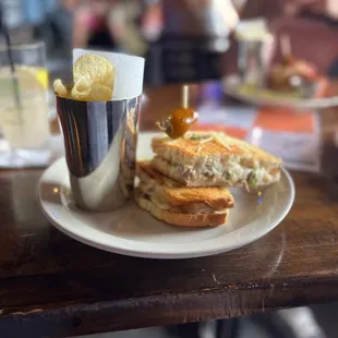a plate of food