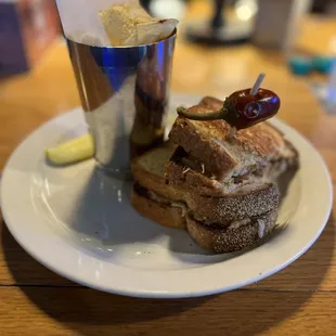 a plate of food