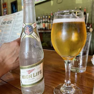 Two dollar Miller Highlife
