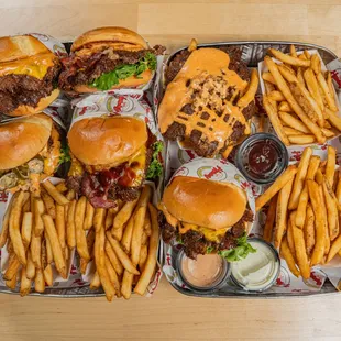 burgers, burger, food