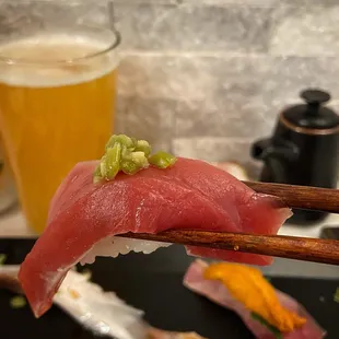 sushi and sashimi, sashimi, sushi, food