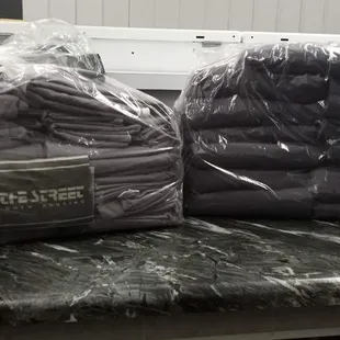 What an honor it was to launder "Beat The Street Band and Crew's"  Linens! Great experience! Hope Wes and the crew come back to the US soon!