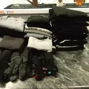 One of our chefs in town for work. Hamper Time has got his laundry needs covered