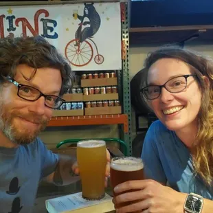 Good friends + good beer = great times!