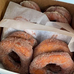 a box of doughnuts