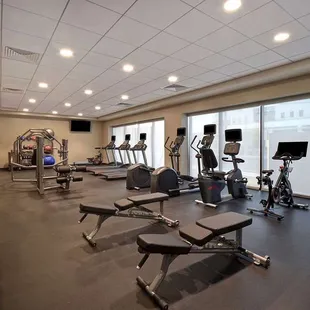Health club  fitness center  gym