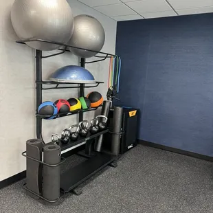 Great equipment selection