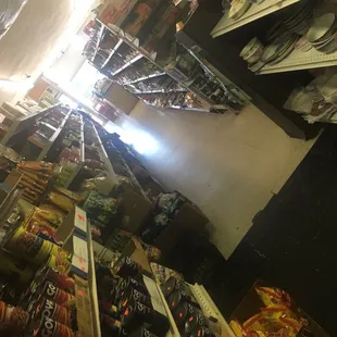 a view of the store&apos;s shelves