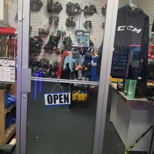 Hockey pro shop
