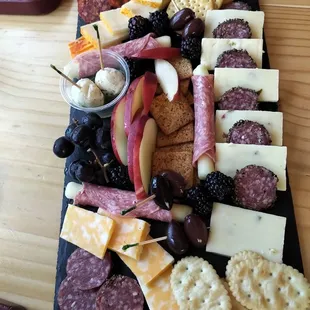 Chartruchie board (the one with fruit, meat, cheese)