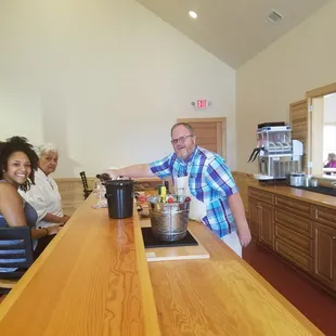 Wine tasting