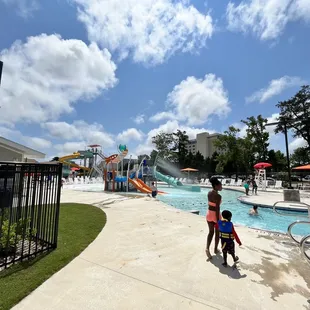 Splash pad!