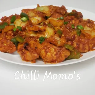 Chilli momo, just added.