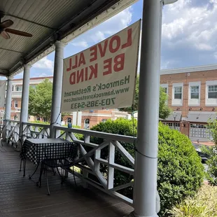 love all be kind sign