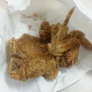 Porkchop and chicken wings best chicken on the go in okc