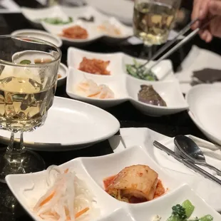 Banchan. Fresh and excellent kimchi