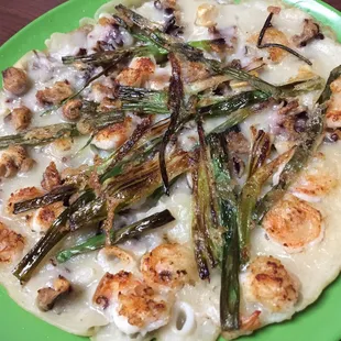 Shrimp pancake
