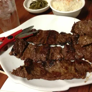steak, food