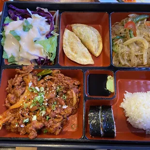 Daeji Bulgogi - lunch bento