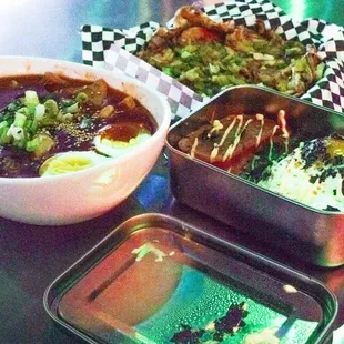 Yachaejeon Vegetable Pancake
Tteokbokki Rice Cake
Dosirak Korean Lunchbox