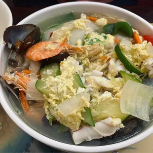 Spicy Seafood Soup Jjampong