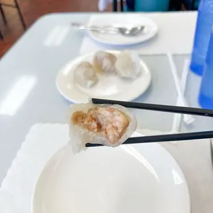 Shrimp Dumpling Noodle Soup