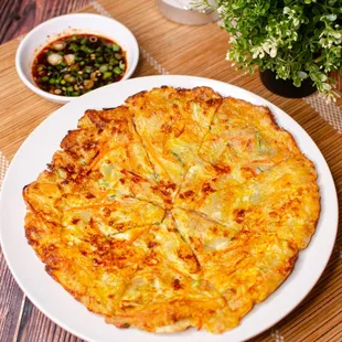 Cheese Pancake
 치즈전 韩式芝士煎饼