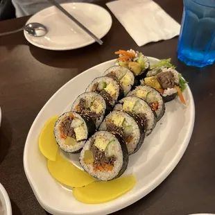 Beef Kimbap