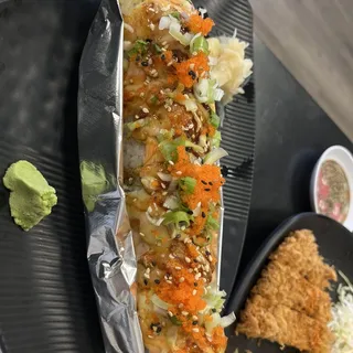 Baked Salmon Roll