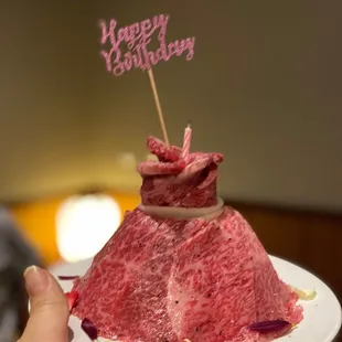 Meat cake